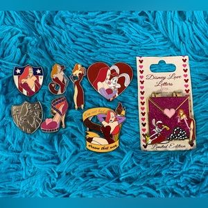 Disney Pin Trading | Jessica Rabbit | Lot of 8 Pins